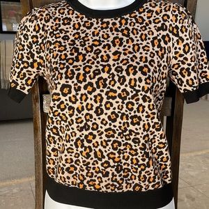 Ann Taylor animal print sweater